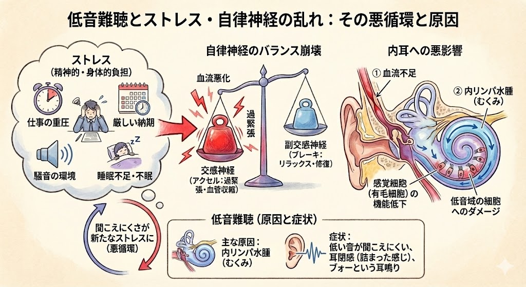 低音難聴の原因