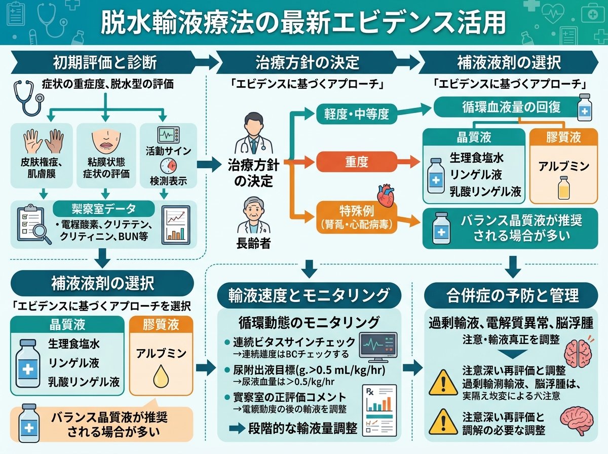 脱水輸液療法の最新エビデンス活用