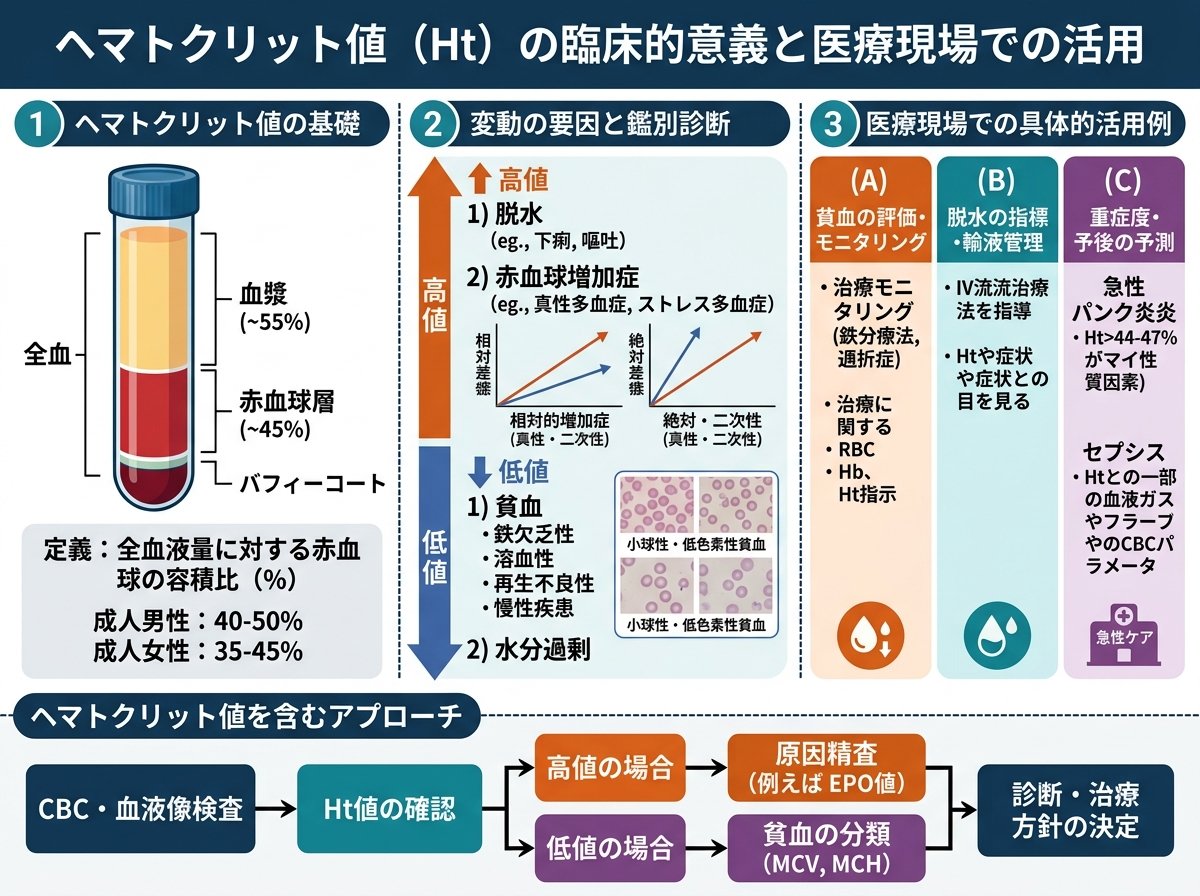 ヘマトクリット値の臨床的意義と医療現場での活用