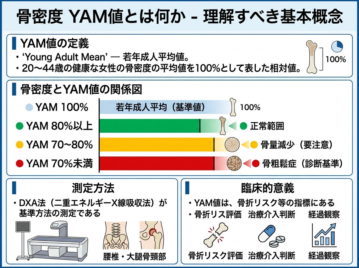 骨密度 YAM値とは何か - 理解すべき基本概念