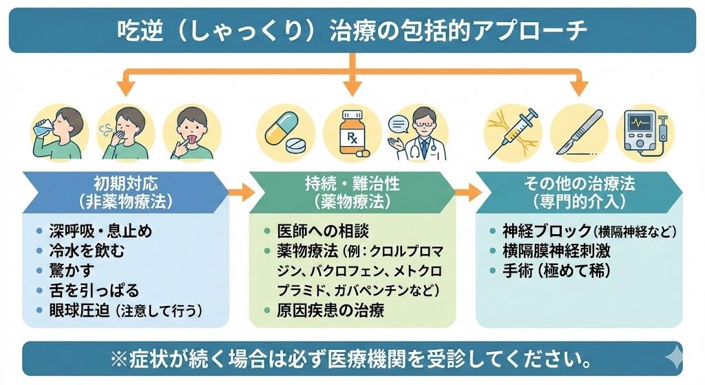 吃逆 治療の包括的アプローチ