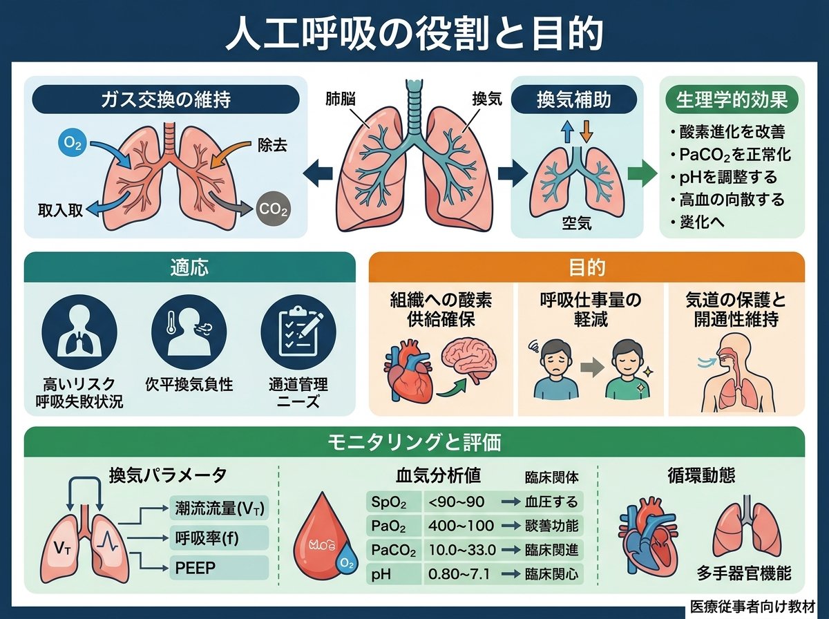 人工呼吸の役割と目的