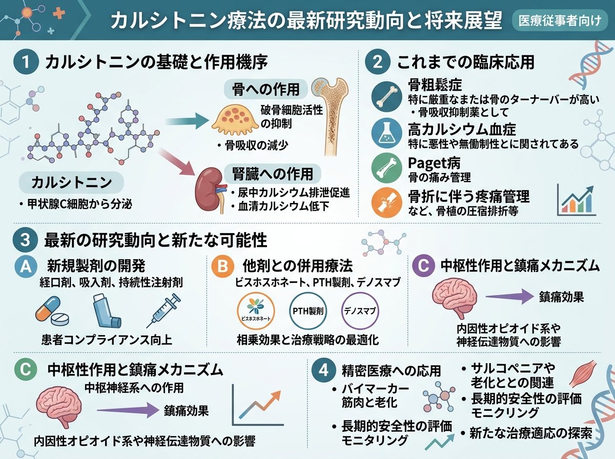 カルシトニン療法の最新研究動向と将来展望