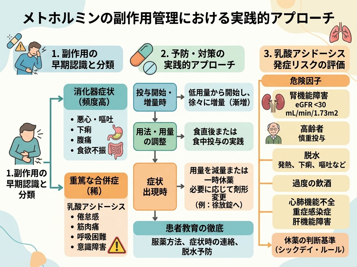 メトホルミンの副作用管理における実践的アプローチ